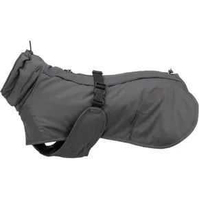 Outdoor-Jacke LIMOUX, steingrau S: 40 cm, Brust: 56-68 cm, Hals: 26-44 cm